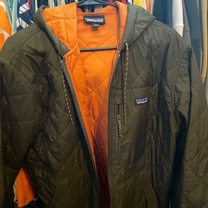 Mens Patagonia Quilted Bomber - L